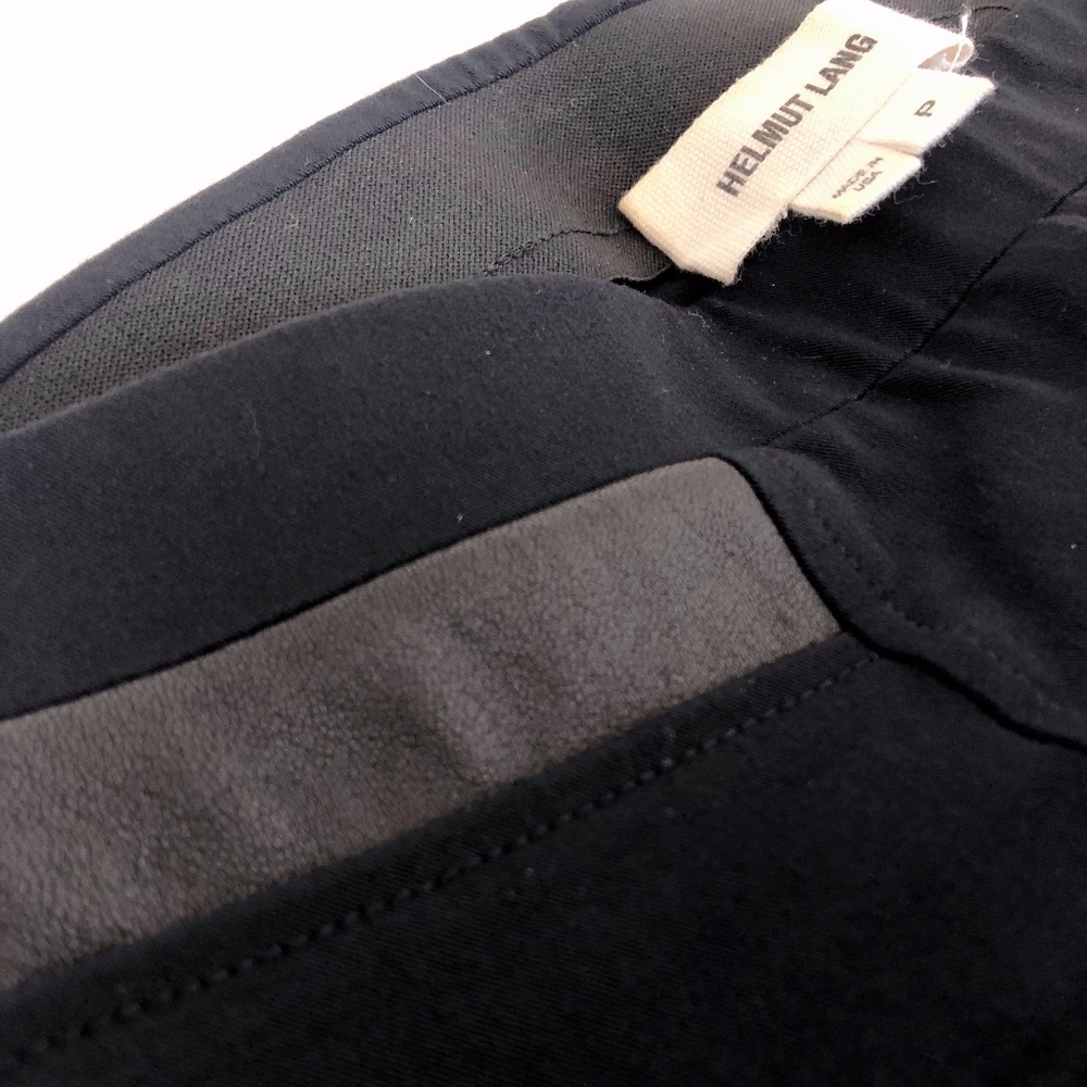 Helmut Lang Legging with Leather